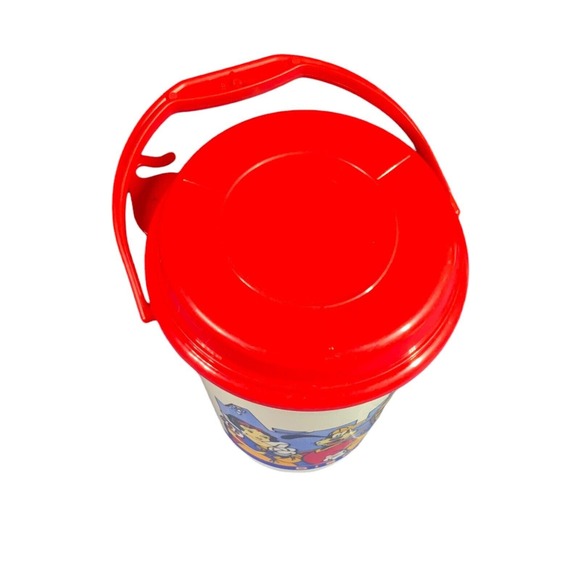 Disney's Epcot Orville Redenbacher Large Red Popcorn Bucket Vintage Whirley 1993 - Picture 5 of 7